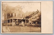 Real Photo 1911 View Of Early Homes At New Rochelle NY New York RP RPPC H341 picture