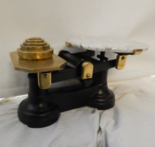 An Antique Bartlett Bristol Scales with Weights picture