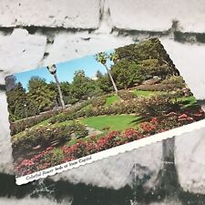 Vintage Postcard Colorful Flower Beds At State Capital  picture