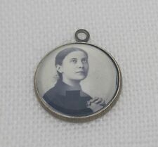 St Gemma Medal Catholic Picture Pendant Cabochon Saint Photo Gift Necklace picture