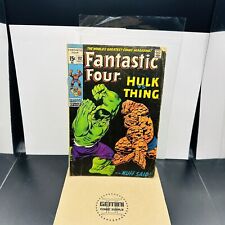 Fantastic Four #112 (1971) Hulk Vs Thing Historical Gem VF- picture