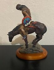 Beautiful Vintage Native American Figurine on Horse picture