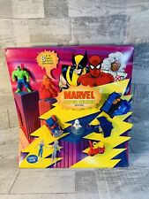 Marvel Super Heroes McDonald's Happy Meal Store Display Complete W/ Toys RARE 95 picture