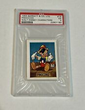 1955 Barratt & Co Pinocchio Walt Disney Tobacco Card - #19 - PSA 5 EX Rare picture