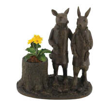 Delamere Design Black Forest Fox and Rabbit Planter picture