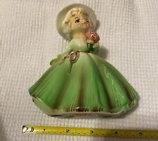 Vintage Brinn’s Girl In Green Dress T-796 picture