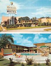 2~Postcards  Clearwater, FL Florida  REGAL MOTEL & POOL VIEWS  Vintage ROADSIDE picture