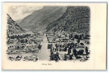 c1905 Aerial View Exterior Building Mountains Ouray Colorado CO Vintage Postcard picture