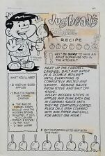 Original Art Little Archie Comics Digest Splash Recipe Page Humor picture