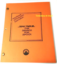 Star Trek 3 The Search For Spock Handbook of Production Information 1984 Lincoln picture
