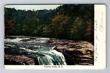 Trenton Falls NY- New York, Scenic Waterfall, Antique, Vintage c1906 Postcard picture