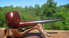 Kingston Dry Smoker French Briar Made In France Paneled Billiard Estate Pipe picture