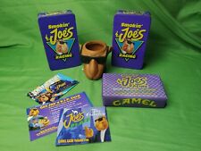Retired Joe Camel Lot - Plastic Can Koozie 91', 2 Smokin' Joe Tins 94' Original picture
