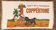 Vintage Coppertone Beach Pool 60’s  Towel 