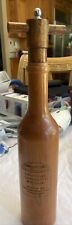 Vintage Chateu Lafite Reneau Wine Bottle 1975 Wood Pepper Grinder New York 14.5” picture