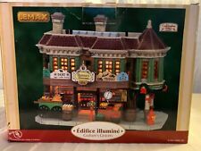 Lemax Caddington Village Grahams' Grocery Lighted Store Christmas Retired picture