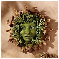 Sage of the Oak Forest Nature's Spirit Mystical Tree Greenwoman Wall Sculpture picture
