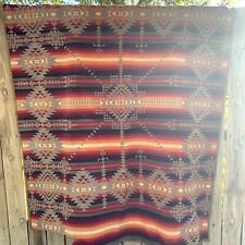 Vintage Early Pendleton Indian Trade Blanket Beaver State Chief Joseph picture