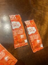 MISPRINTED And FOLD ERROR Taco Bell sauce packet Set VERY RARE picture
