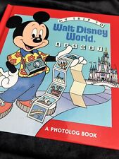Vintage 1991 My Trip To Walt Disney World A PhotoLog Book Never Used; Hardcover picture