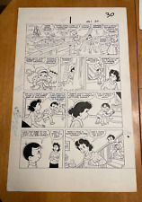 HUGGA BUNCH #1 original comic art 1986 STAR HOMER CAPTAIN SNAKE HUGGALAND picture
