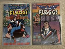 Lot of American Flagg #1 & 2 1988 First Comics VF Howard Chaykin We combine ship picture
