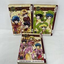 Complete Set CLAMP SCHOOL DETECTIVES Vol.1-3 Clamp Books Graphic Manga Comic picture