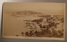 CDV of Nice France Harbor View picture