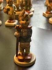 Hummel Vintage Small Figurine Little Hiker 1940-1959 TMK2 4.25-4.5 In picture