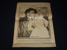 1915 NOVEMBER 14 CHICAGO SUNDAY TRIBUNE NEWSPAPER ROTO SECTION -VILLA WIFE- K 55 picture
