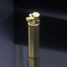 1PC. Brass Refillable Cigarette Lighter Vintage Collectible Kerosene Lighter picture