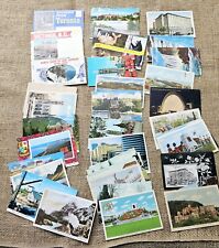 40 Vintage Canada Postcards & 3 Packets picture