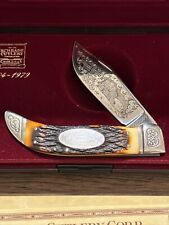 SCHRADE USA 1904-1979 75th Anniversary mod 275 Presentation Knife Silver Inlay picture