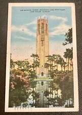 Vintage 1930 Lake Wales FL Postcard The Singing Tower picture