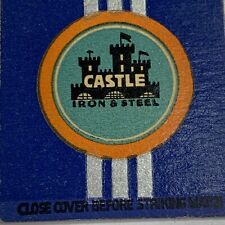 Matchbook Cover Castle Steel Chicago, Los Angeles, San Francisco Oakland Seattle picture