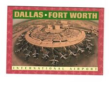 Dallas Fort Worth International Airport Postcard Unposted picture