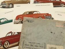 Rare 1940s/50s Chrysler Corporation Portfolio Promotion Prints of New Cars picture