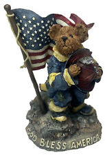 Our American Hero Strength Dedication Courage Boyds Bears Figurine Firefighter picture