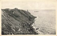 Postcard Ireland Dublin Howth Head and Howth Harbour Lighthouse Ship Rocky Shore picture