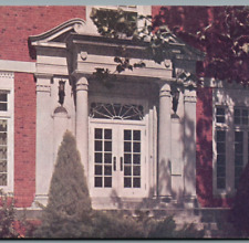 Entrance to P.E.O. Hall Cottey Junior College Nevada Missouri VTG Postcard/pc324 picture