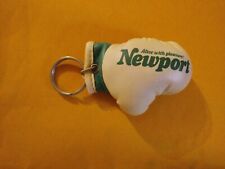 Vintage Newport Cigarettes  Boxing Glove Advertising Keychain picture