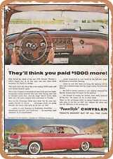 METAL SIGN - 1956 Chrysler Windsor Vintage Ad picture
