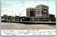 State View~Atlantic City New Jersey~The Chalfonte Hotel~PM 1908~Vintage Postcard picture