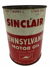 Vintage Sinclair Oil Can Quart No Lid picture