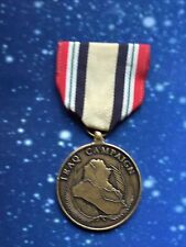 VINTAGE IRAQ CAMPAIGN MEDAL ~ FULL SIZE ~ MADE IN U.SA. - NO BOX OR PAPERS picture