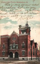 Vintage Postcard- 106 Presbyterian Church, Murphysboro, ILL - Cancellation 1907 picture