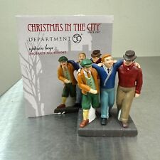 Department 56 - UPTOWN BOYS - #4020943 Figurine - Christmas Village picture