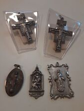 Vintage Catholic Christian Religious Medals Lot picture