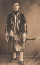 Vintage Postcard Prince Costume Suit Sword Royalty Costume Culture picture