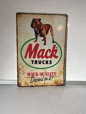 Mack Trucks Metal Sign - Bulldog - Anthem Granite Pinnacle - Aluminum Poster picture